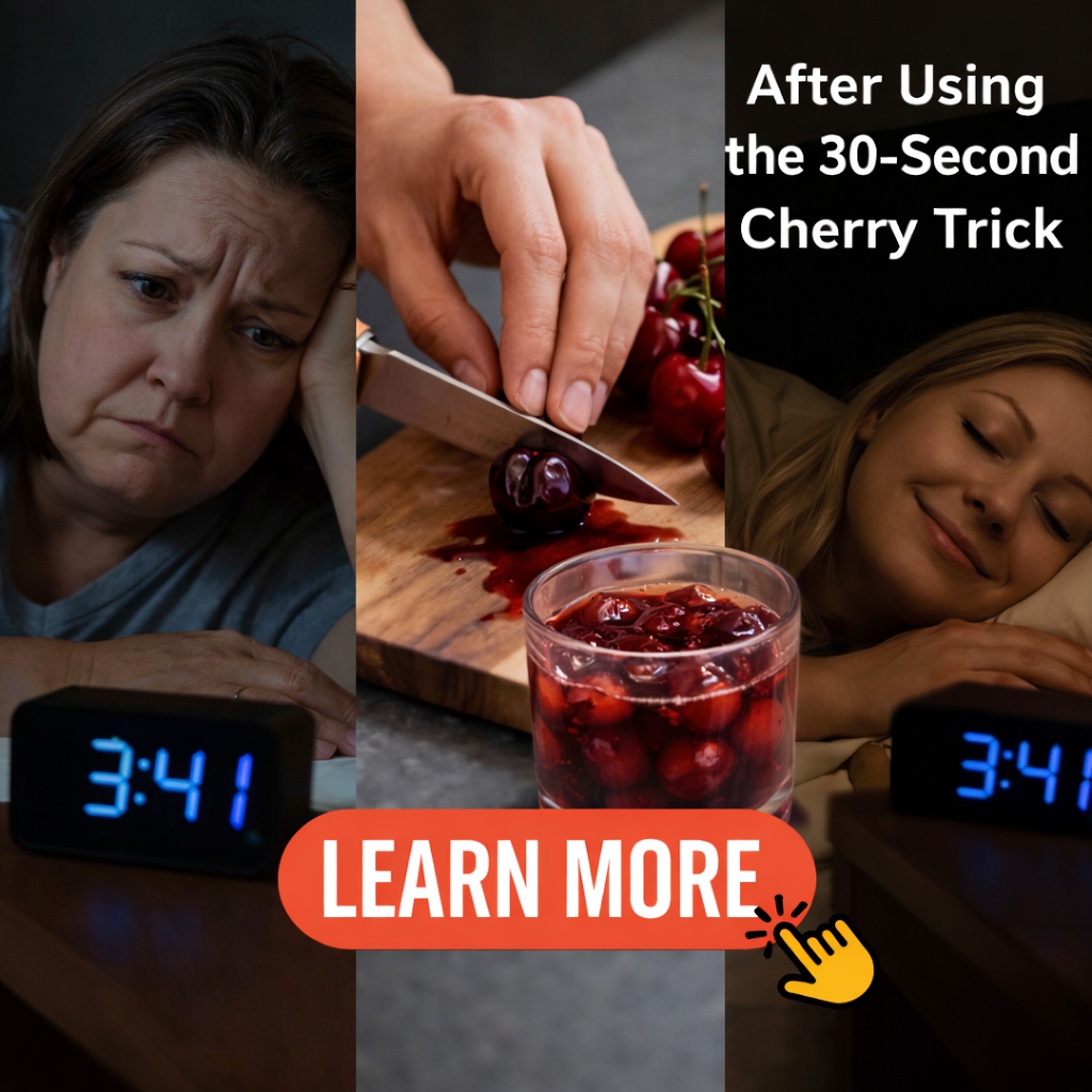 After using the 30-second cherry trick